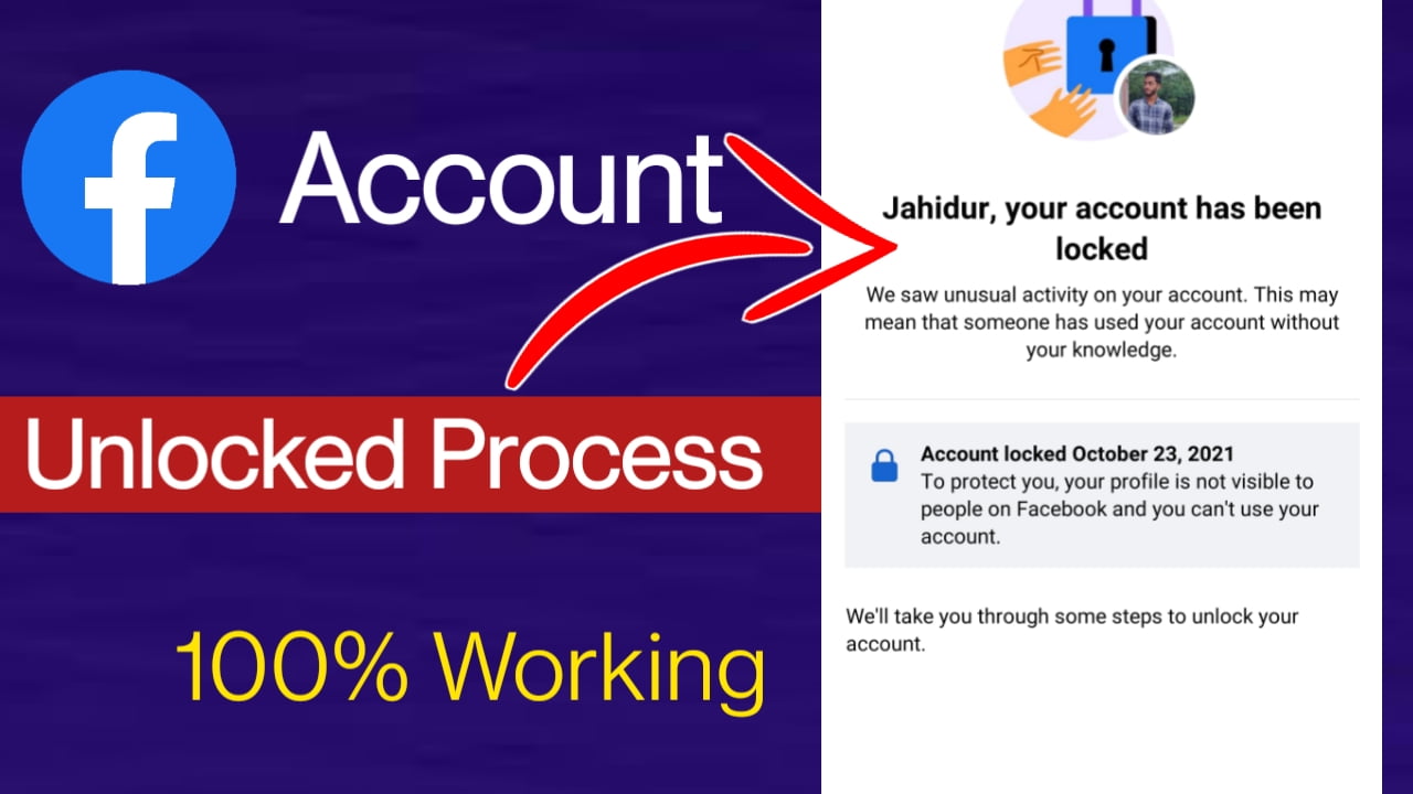 How To Unlock Facebook Account -100% Working - Kaler Tech