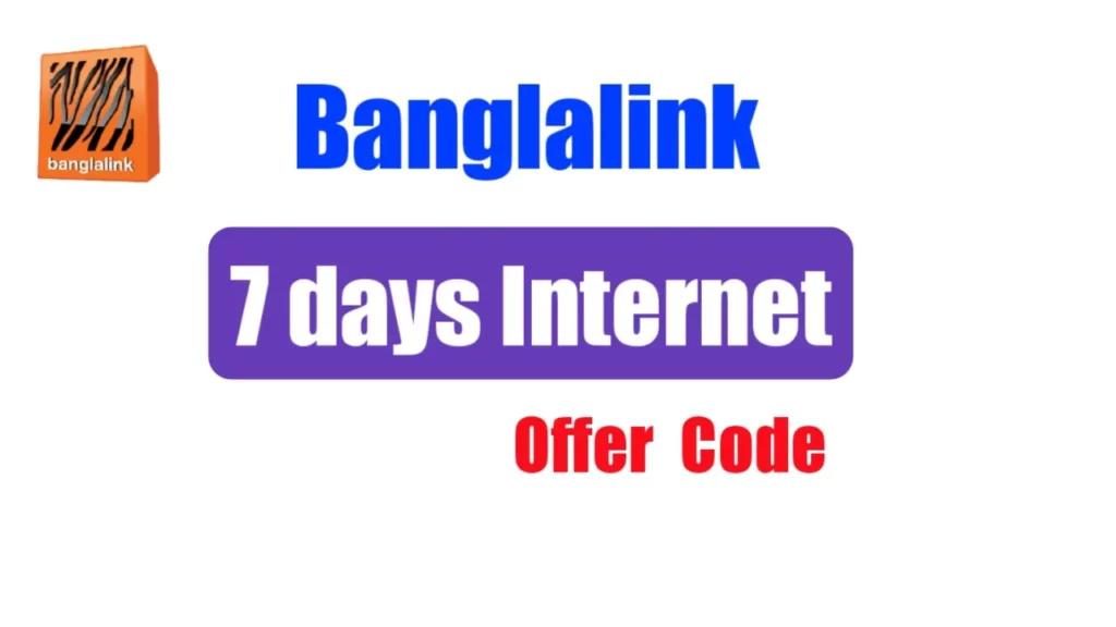 Banglalink 7 days internet offer 