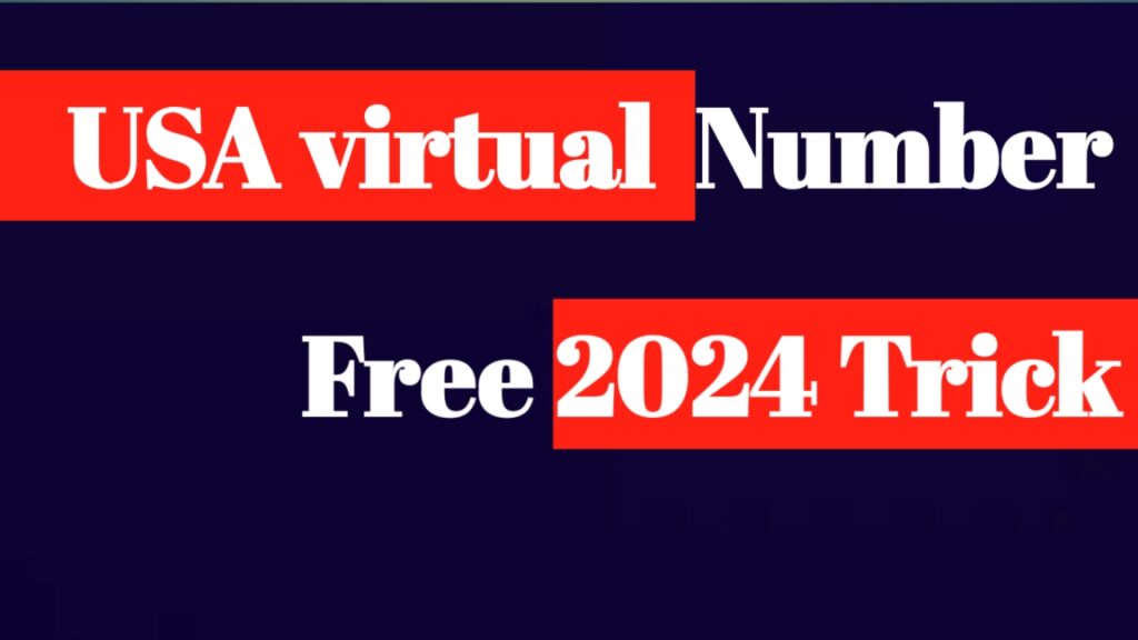 Usa virtual phone number free
